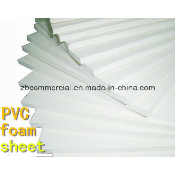 Hohe Qualität und niedriger Preis Weiß PVC-Schaum-Blatt 1220 * 2440mm